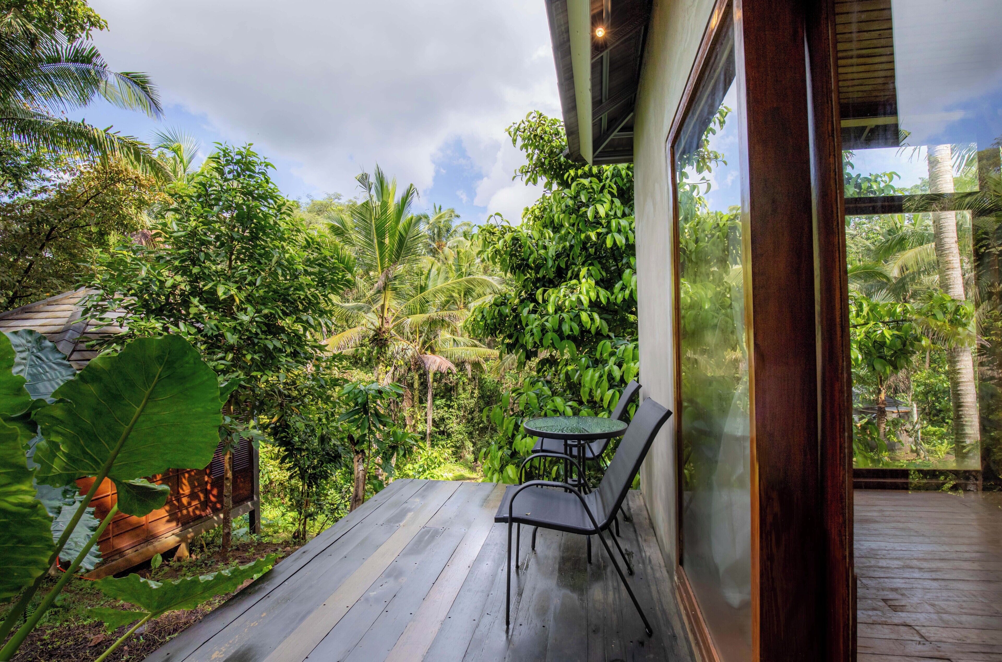 Cabin, 1 Double Bed | Balcony view