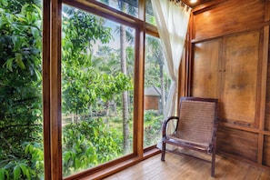 Cabin, 1 Double Bed | Living area