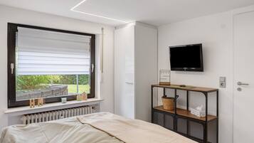 1 Schlafzimmer, Bügeleisen/Bügelbrett, kostenloses WLAN, Bettwäsche