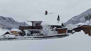 Exterior - Apartment 'Birke' with Lake View, Private Terrace and Wi-Fi (Weissensee)