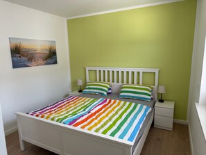 2 habitaciones, wifi gratis y ropa de cama 