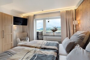 2 slaapkamers, een strijkplank/strijkijzer, gratis wifi, beddengoed