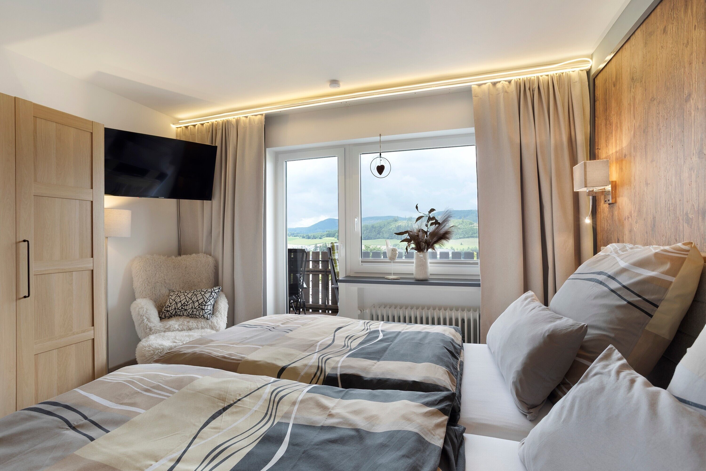 2 soveværelser, strygejern/strygebræt, gratis Wi-Fi, sengetøj