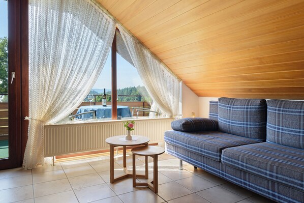 Télévision, lecteur de DVD, table de tennis de table, chaîne hi-fi