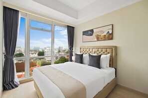 Apartamento, 2 habitaciones, vistas a la ciudad | Vistas desde la habitación
