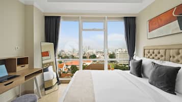 Apartment, 2 Bedrooms, City View | Iron/ironing board, free WiFi