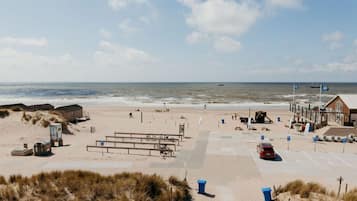 On the beach
