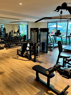 Fitnessbereich