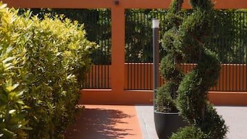 Entrada de la propiedad