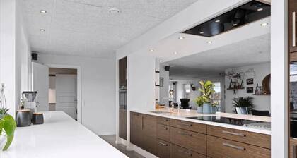 Large holiday home with pool near Odense