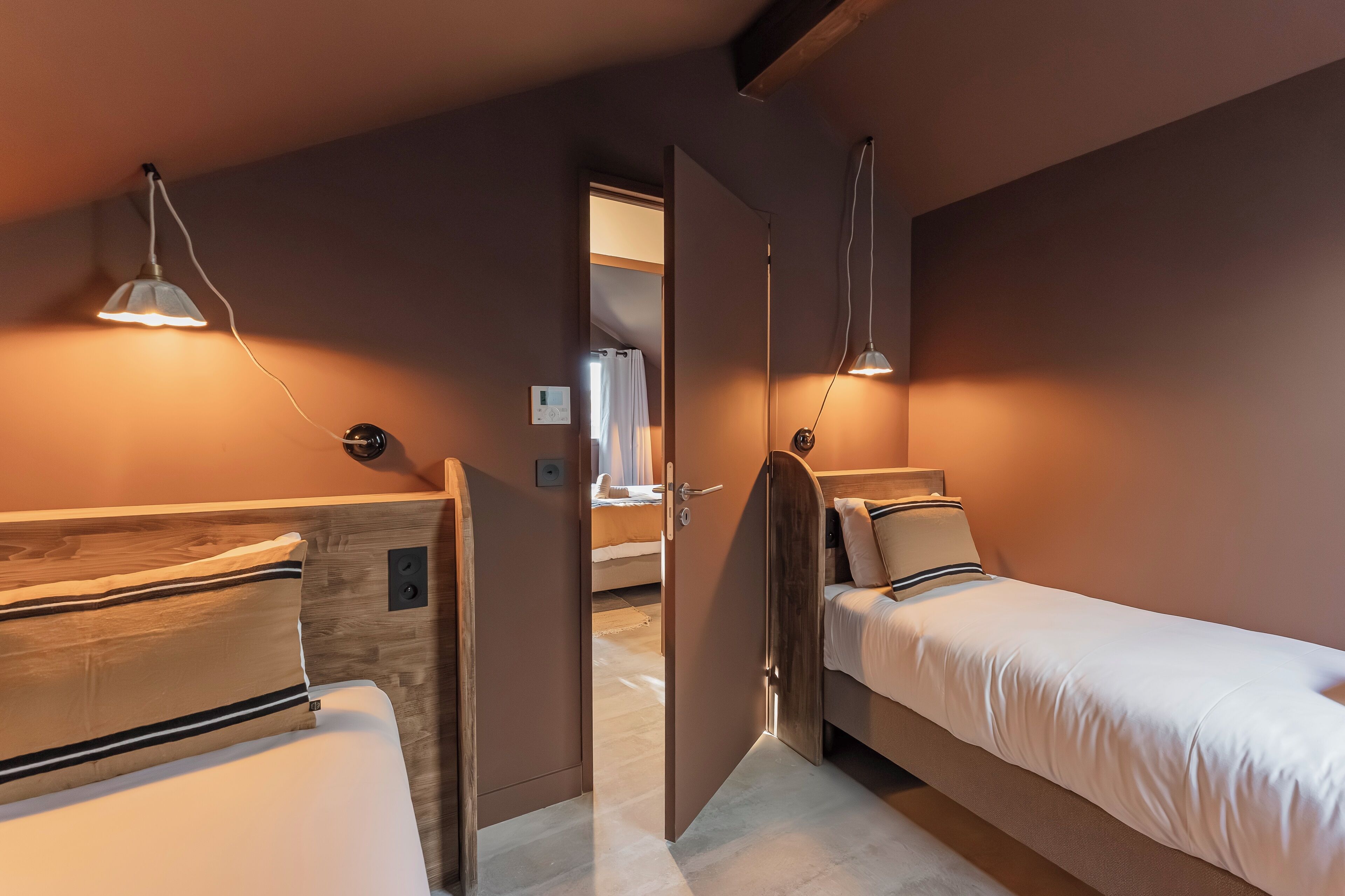 Familiehytte, fjellutsikt | Safe på rommet, skrivebord og skrivebord for bærbar PC