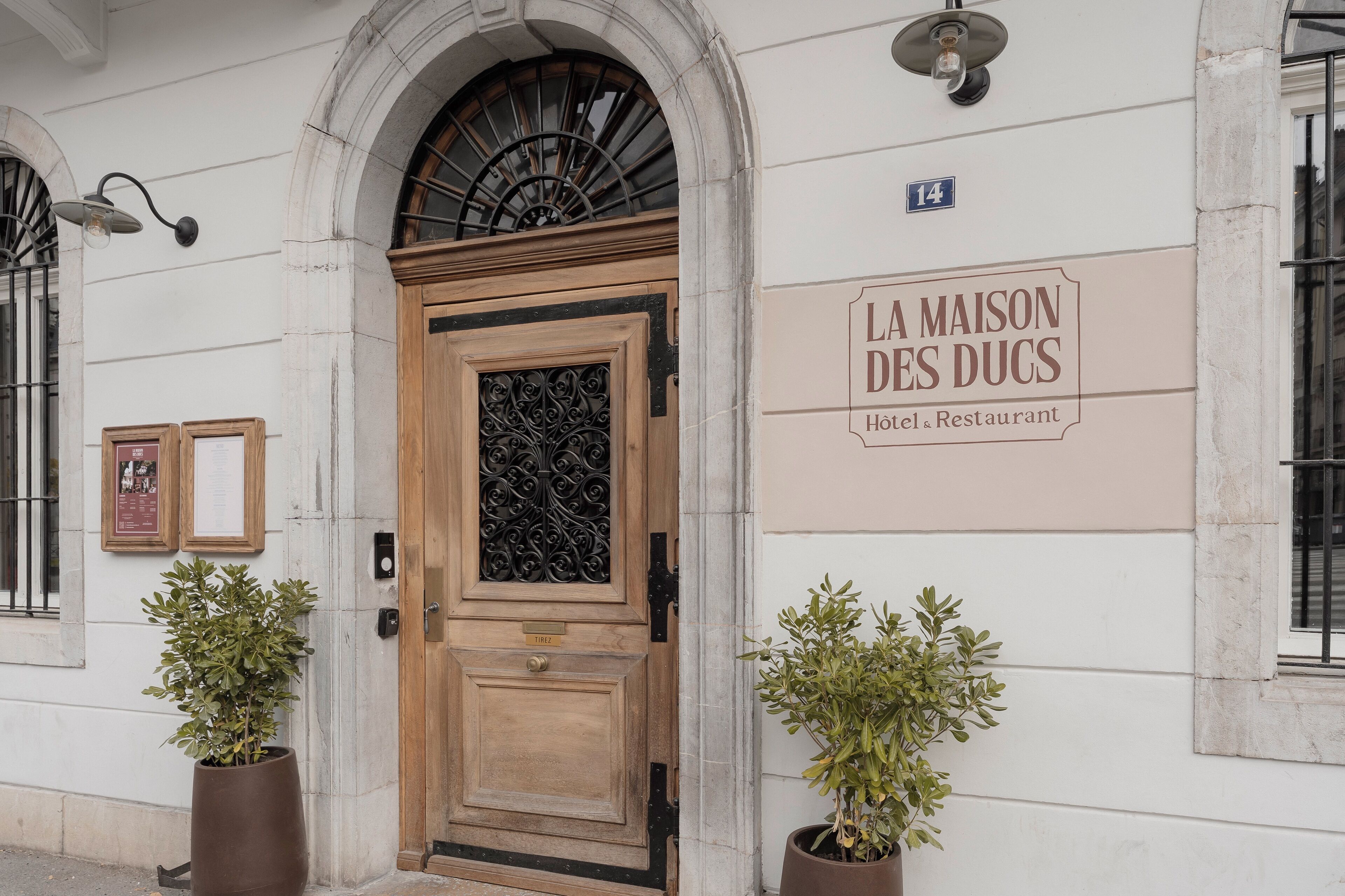 Façade de l’hébergement