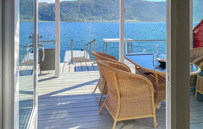 Beautiful home in Gursken with harbor view