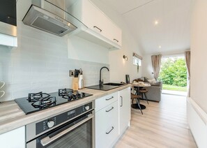 Fridge, oven, stovetop, toaster
