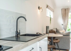 Fridge, oven, stovetop, toaster