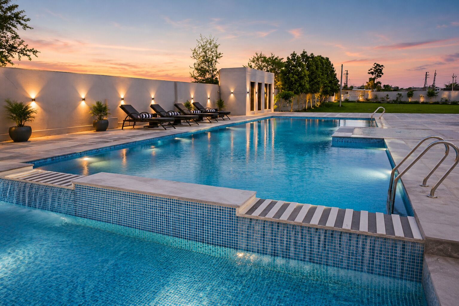 Outdoor pool