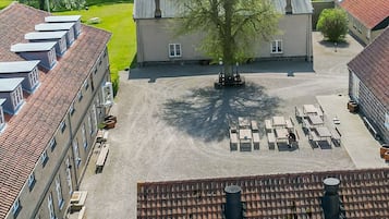 Overnatningsstedets facade