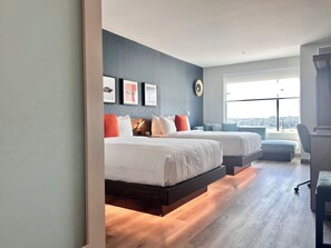 Premium bedding, pillow-top beds, desk, laptop workspace - Cambria Hotel Northlake Conference Center - Roanoke (Roanoke)