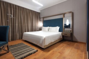 In-room safe, desk, blackout curtains, iron/ironing board