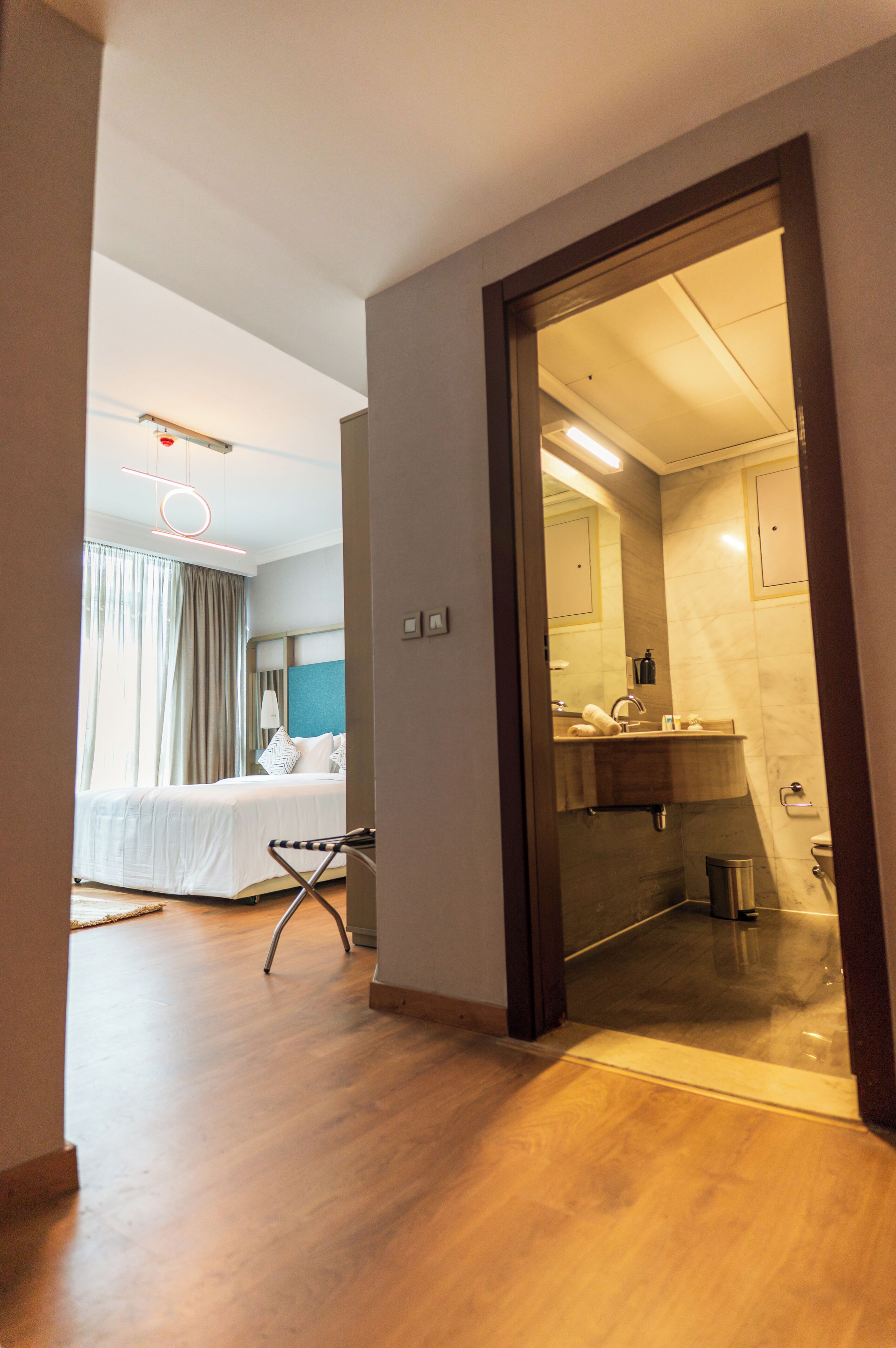 Standard Double or Twin Room, City View | In-room safe, blackout drapes, iron/ironing board, free WiFi