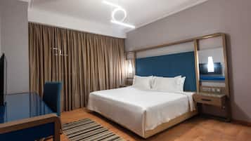 In-room safe, desk, blackout drapes, iron/ironing board