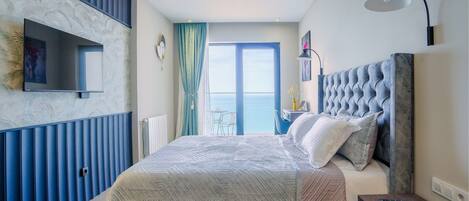 럭셔리 스튜디오 스위트 | 책상, 노트북 작업 공간, 방음 설비, 다리미/다리미판