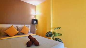 1 室のベッドルーム、WiFi、ベッドシーツ