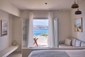 Suite, Sea View | In-room safe, desk, laptop workspace, blackout drapes - ESPERA SUITES (Kimolos)