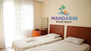 Basic Room, Balcony, Sea View | Desk, laptop workspace, WiFi (free) - Mandarin Beach Hotel ve Restaurant  (Menderes)