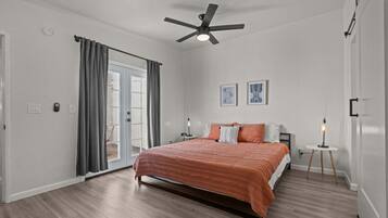 1 bedroom, desk, iron/ironing board, free WiFi