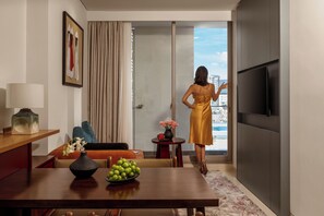 行政公寓, 2 間臥室, 陽台, 城市景觀 | 陽台景觀