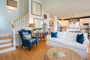 TV connectée, cheminée, baby-foot