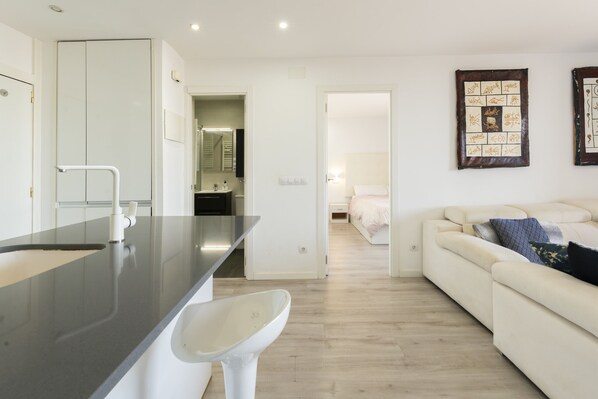 1 bedroom, iron/ironing board