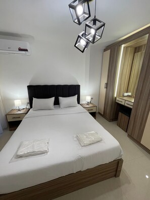 2 bedrooms, Internet, bed sheets, wheelchair access