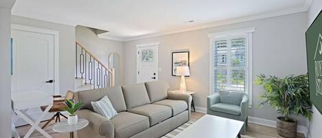 Televisie en een kantoor