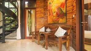 Casa de árbol familiar, vista al jardín | 1 habitación y wifi gratis 