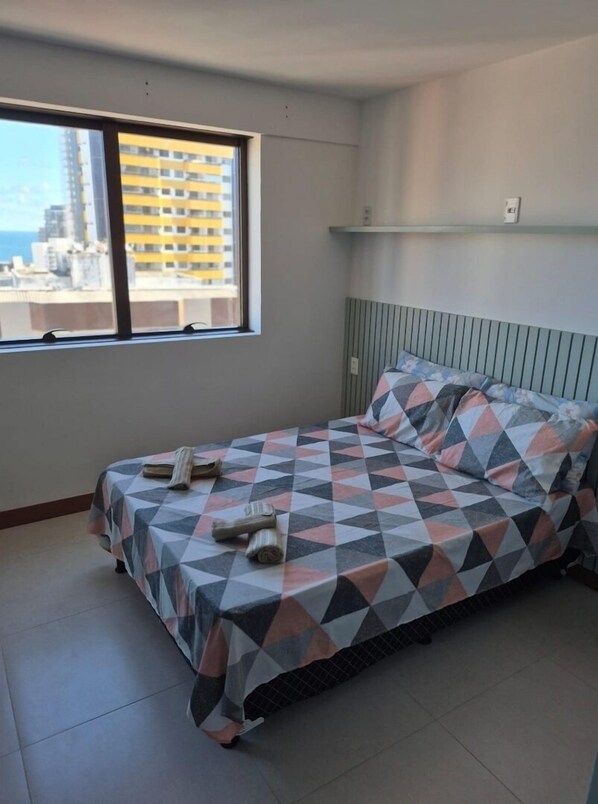1 dormitorio, tabla de planchar con plancha, wifi gratis y ropa de cama