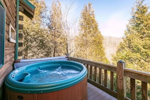 Baignoire à remous extérieure