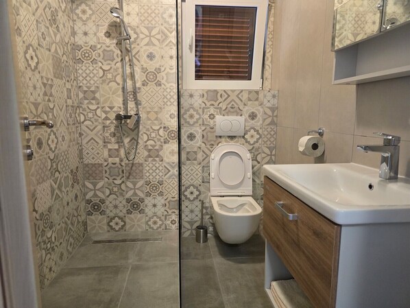 Dusche, Handtücher