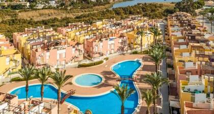 Penthouse with pool and parking – Only 300 meters from the beach!