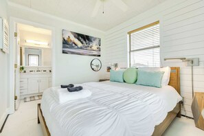 2 chambres, lit parapluie, Wi-Fi, draps fournis