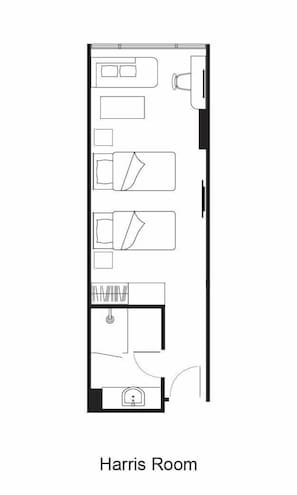 Quarto (Harris) | Planta do andar
