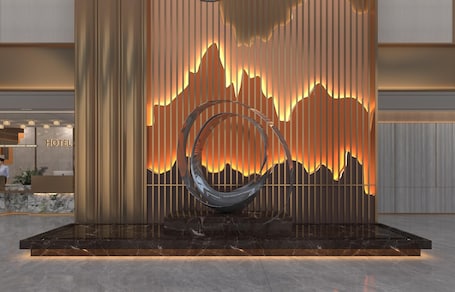 Sala de estar en el lobby