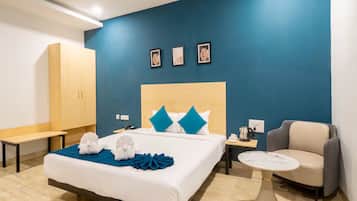 Dobbeltrom – deluxe, 1 dobbeltseng, ikke-røyk | Wi-fi (inkludert) og sengetøy