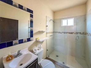 Shower, towels