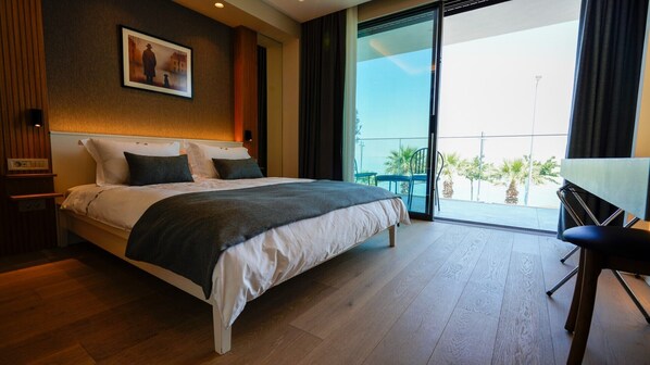 Deluxe Double Room, Balcony, Sea View