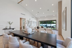 Luxury House, Multiple Beds, Pool Access, Pool View (Noble Modern) | Dining - Noble Modern - Urban Sanctuary in Sherman Oaks With Poolside and Patio (Van Nuys)