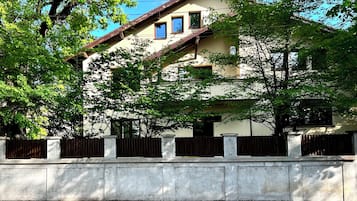 Voorkant van accommodatie