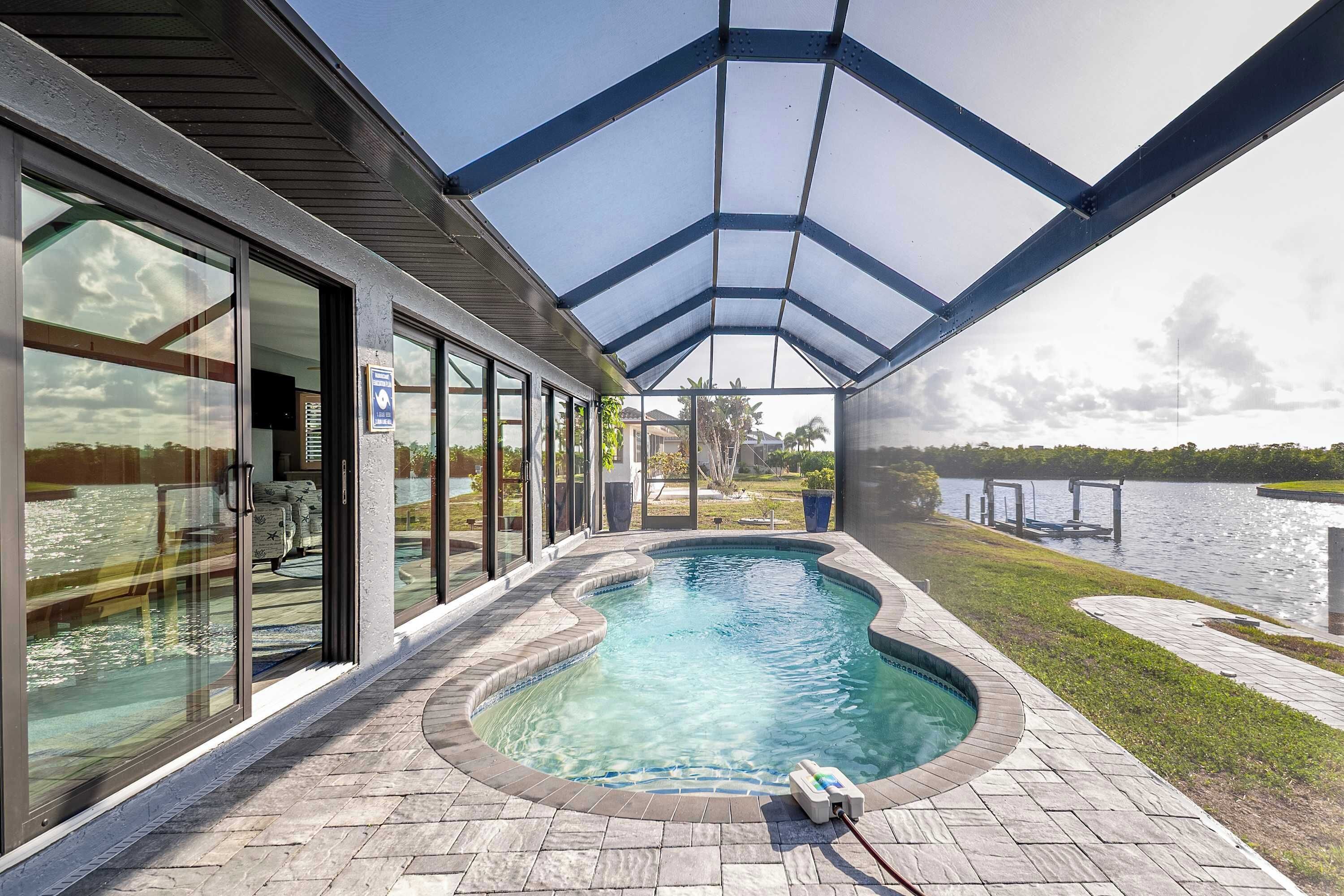 Opvarmet pool