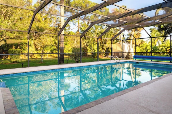 Piscine chauffée
